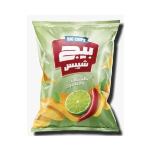 big chips chili & lemon flavor 70g (carton of 12 bags)