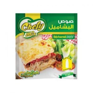 chefy mix 75 gm شيفي ميكس bechamel sauce صوص البشاميل 350x350