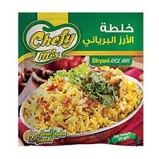 cheffy mix biryani rice mix 50g (6*6 box)